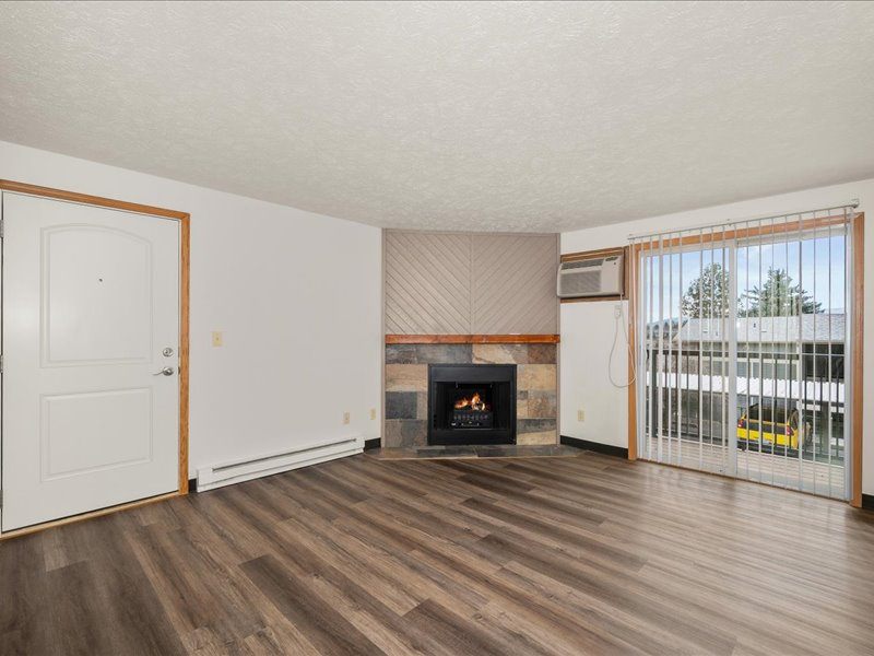 Living room, unit style 2A